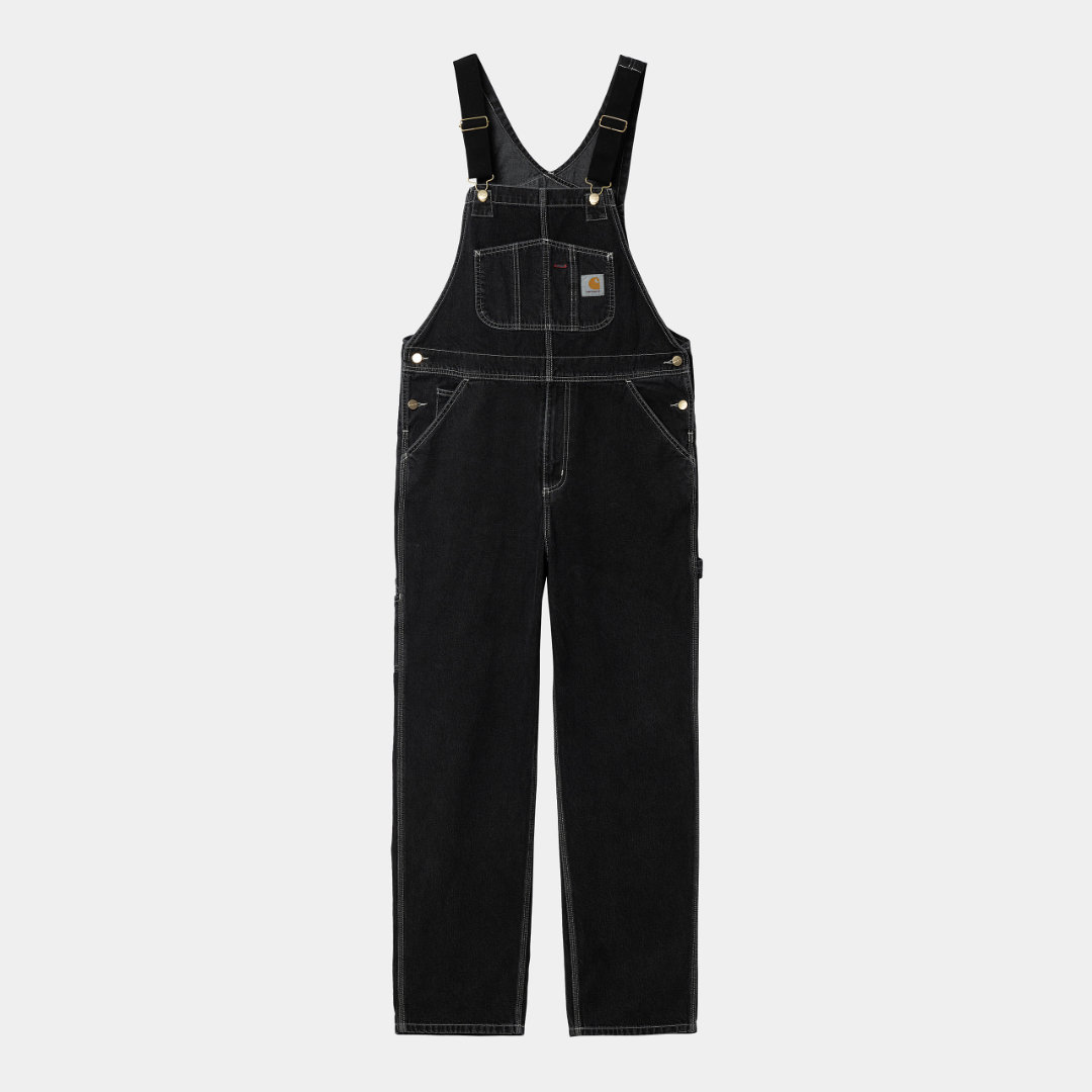 Salopette Carhartt WIP Bib Overall Black - immagine 4