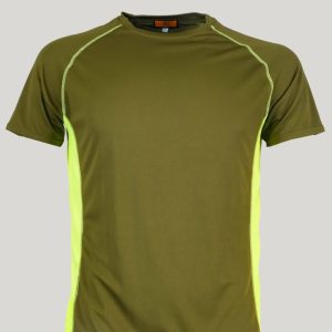 T-shirt elasticizzata e dettagli alta visibilità RS Hunting B2