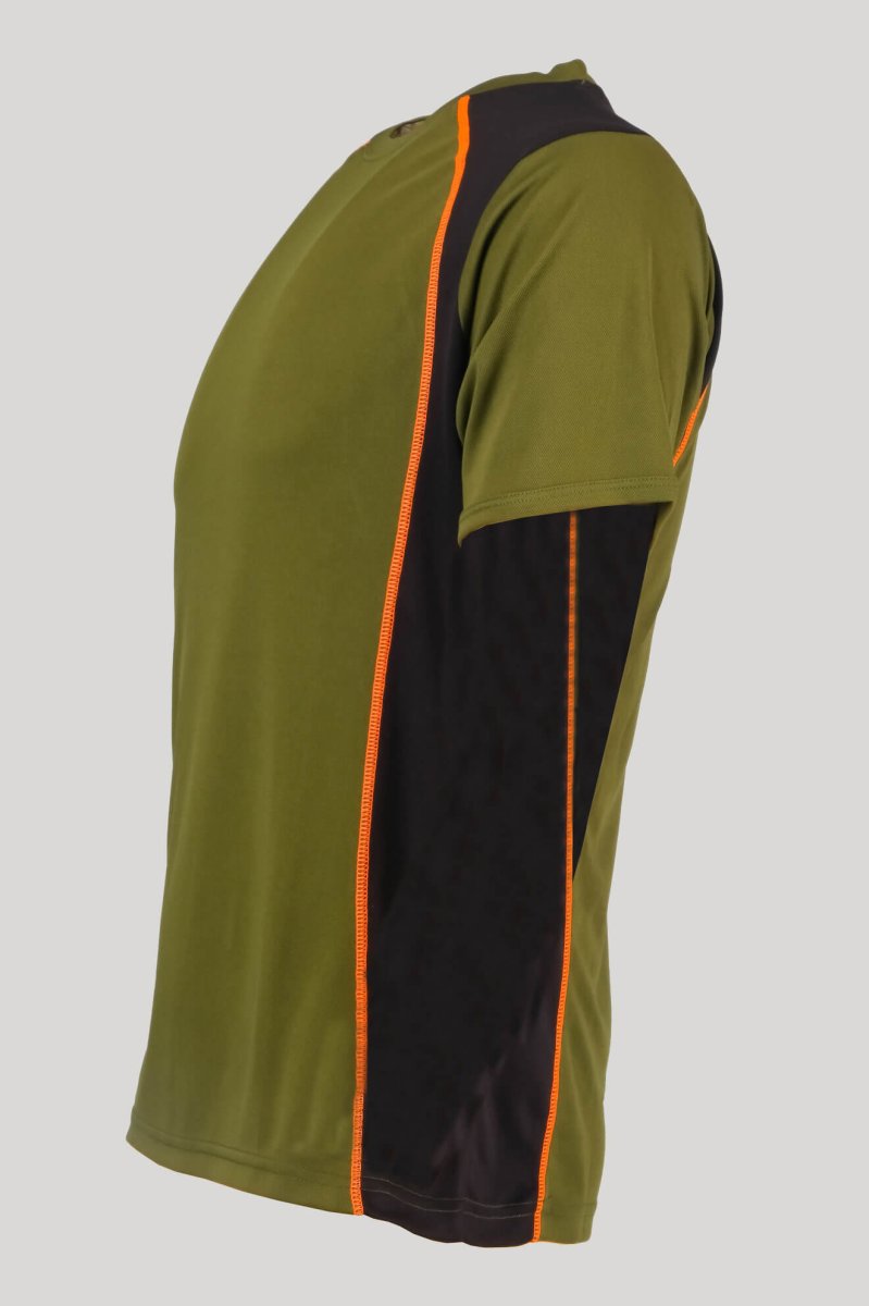 T-shirt tecnica mezza manica in tessuto tecnico RS Hunting C1 - immagine 6