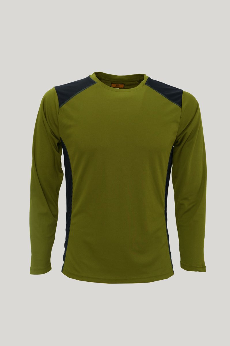 T-shirt manica lunga elasticizzata total green RS Hunting A/2