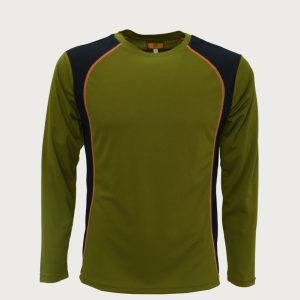 T-shirt manica lunga elasticizzata fluo RS Hunting C/1