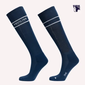 CALZINI UNISEX EQUILINE CORAX - BLU