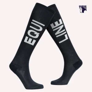 CALZINI PER BAMBINI EQUILINE CALZIC -NERO