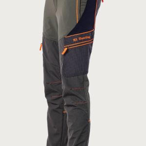 Pantalone caccia elasticizzato arancione alta visibilità RS Hunting T150