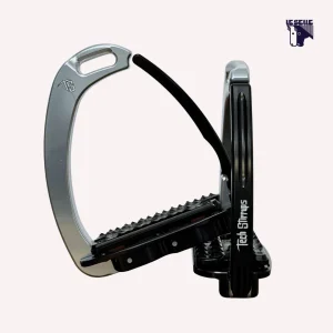 TECH STIRRUP VENICE PLUS EVO - SILVER/NERO