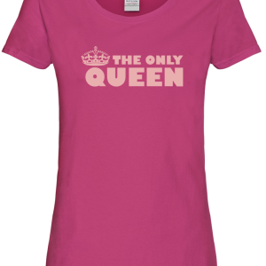 T-Shirt simpatica da donna “L’unica regina”