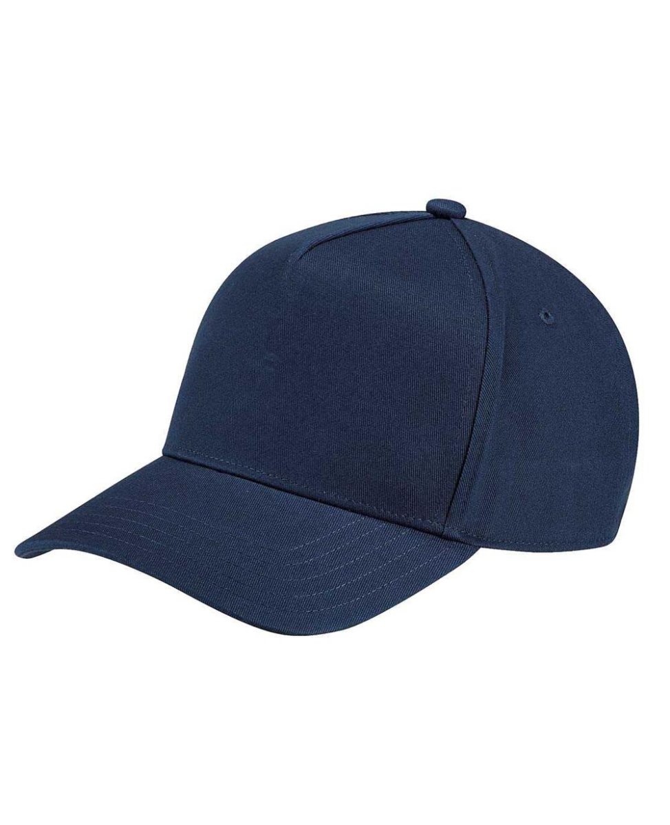 Cappellino blu con visiera