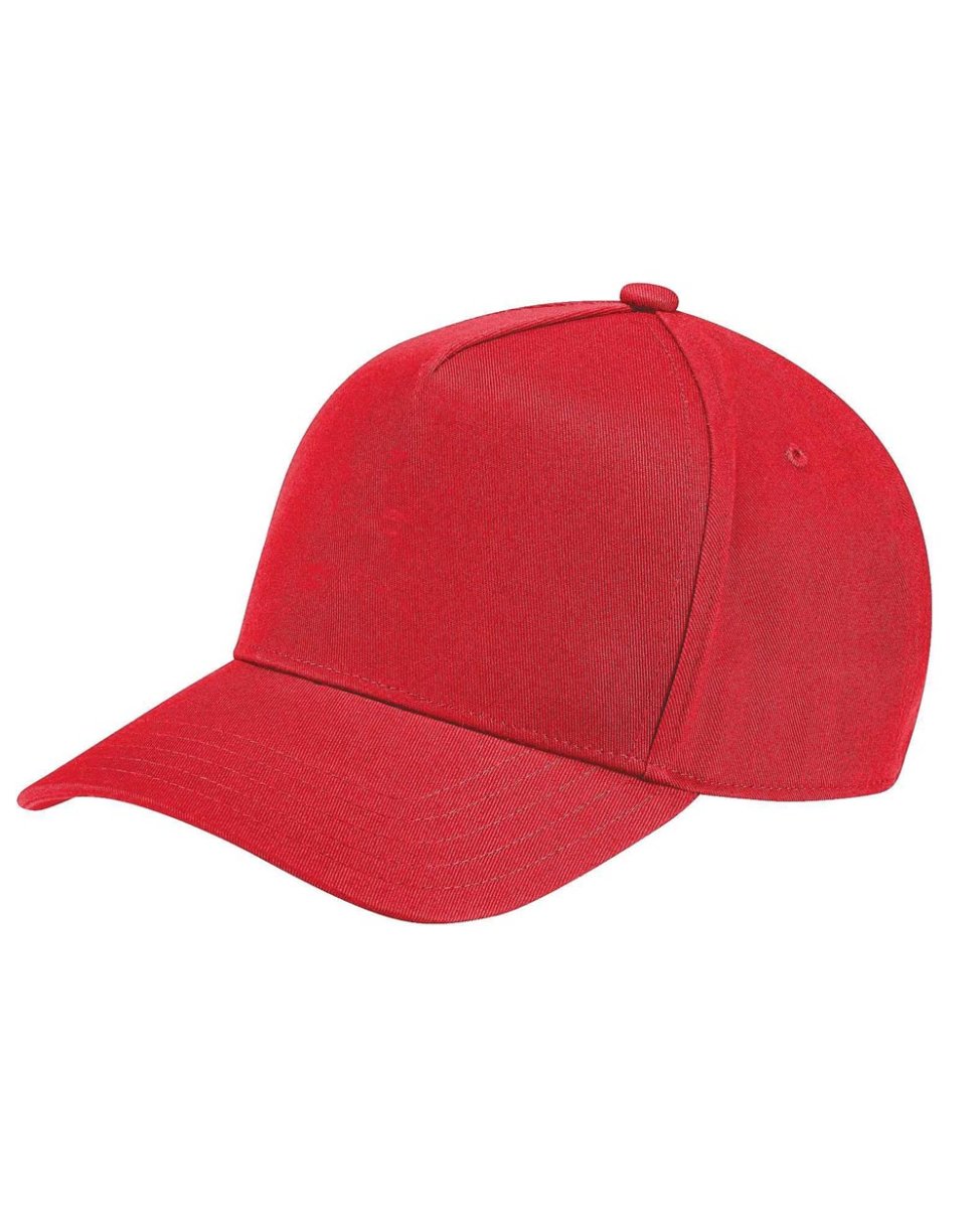 Cappellino rosso con visiera