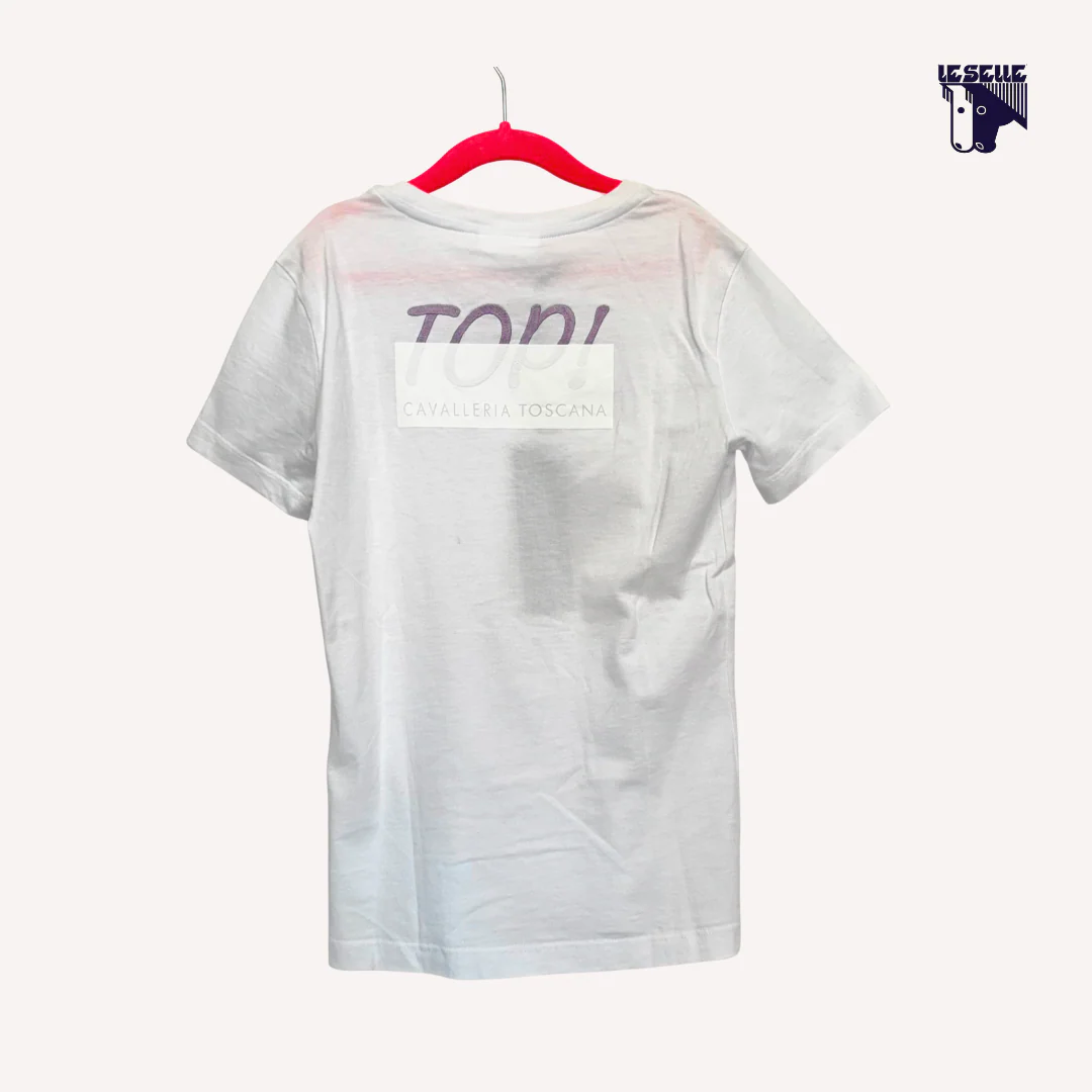 T-SHIRT CAVALLERIA TOSCANA PEEKABOO TOP GIRL - immagine 3