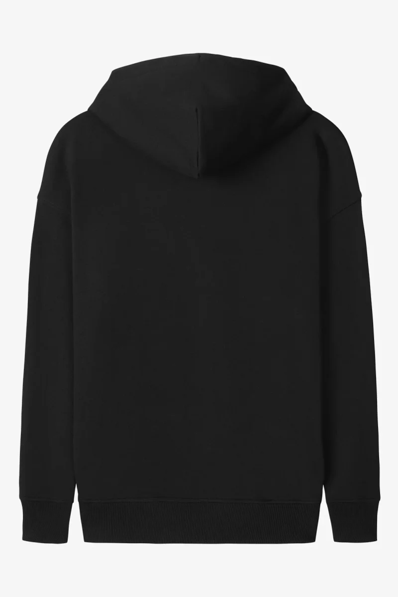 VOGUE Hoodie Black Tonal Embroidered Logo - immagine 9