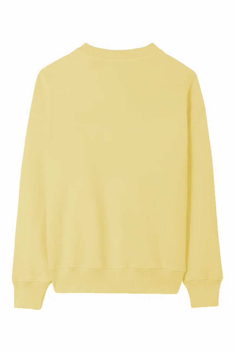 VOGUE Sweatshirt Yellow Embroidered Logo - immagine 6