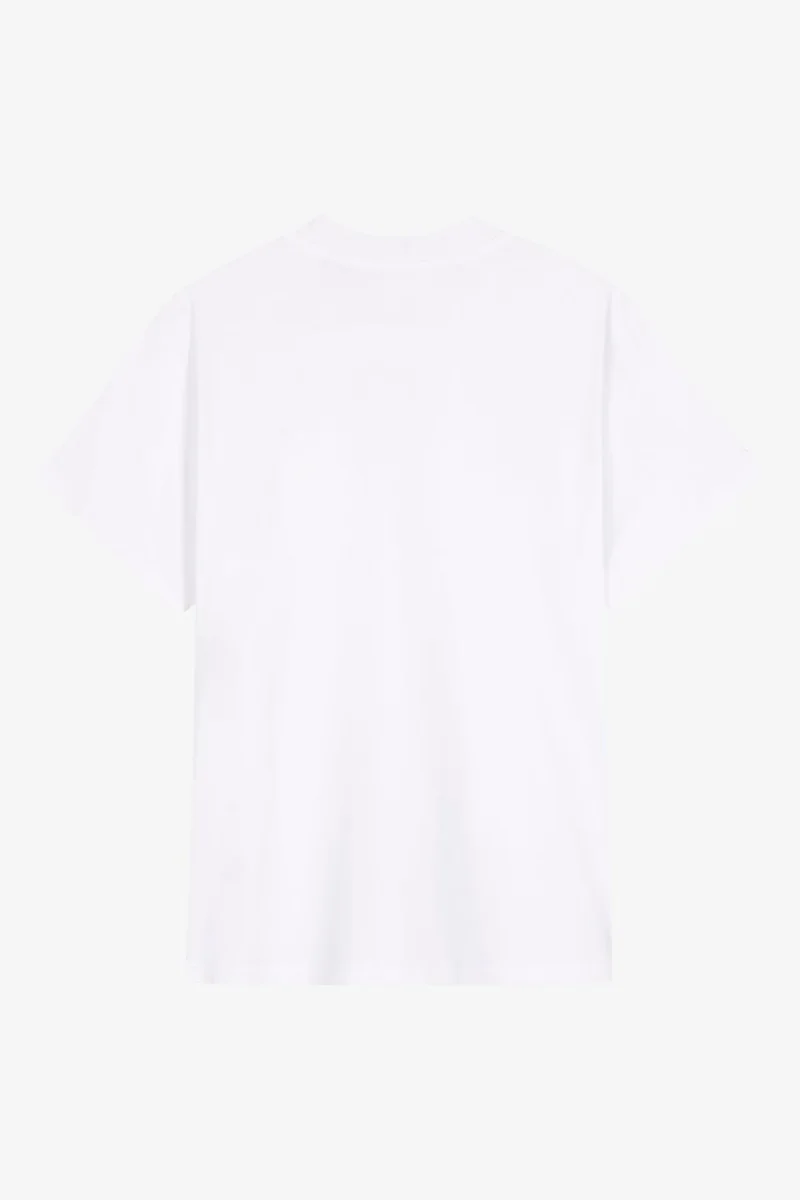 VOGUE T-Shirt White Small Embroidered Rainbow Logo - immagine 9