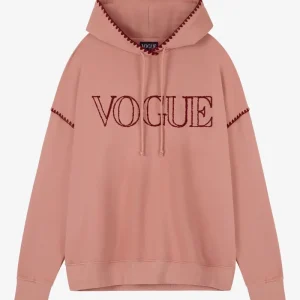 VOGUE Oversized Hoodie Ash Rose
