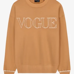 VOGUE Sweatshirt Camel