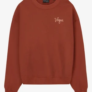 VOGUE Sweatshirt Rusty Red