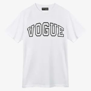 VOGUE Varsity T-Shirt White