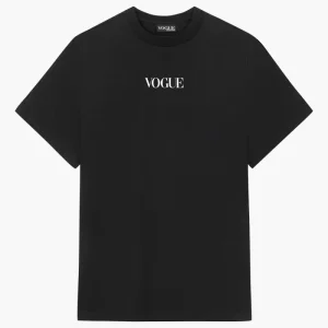 VOGUE T-Shirt Black Small Logo
