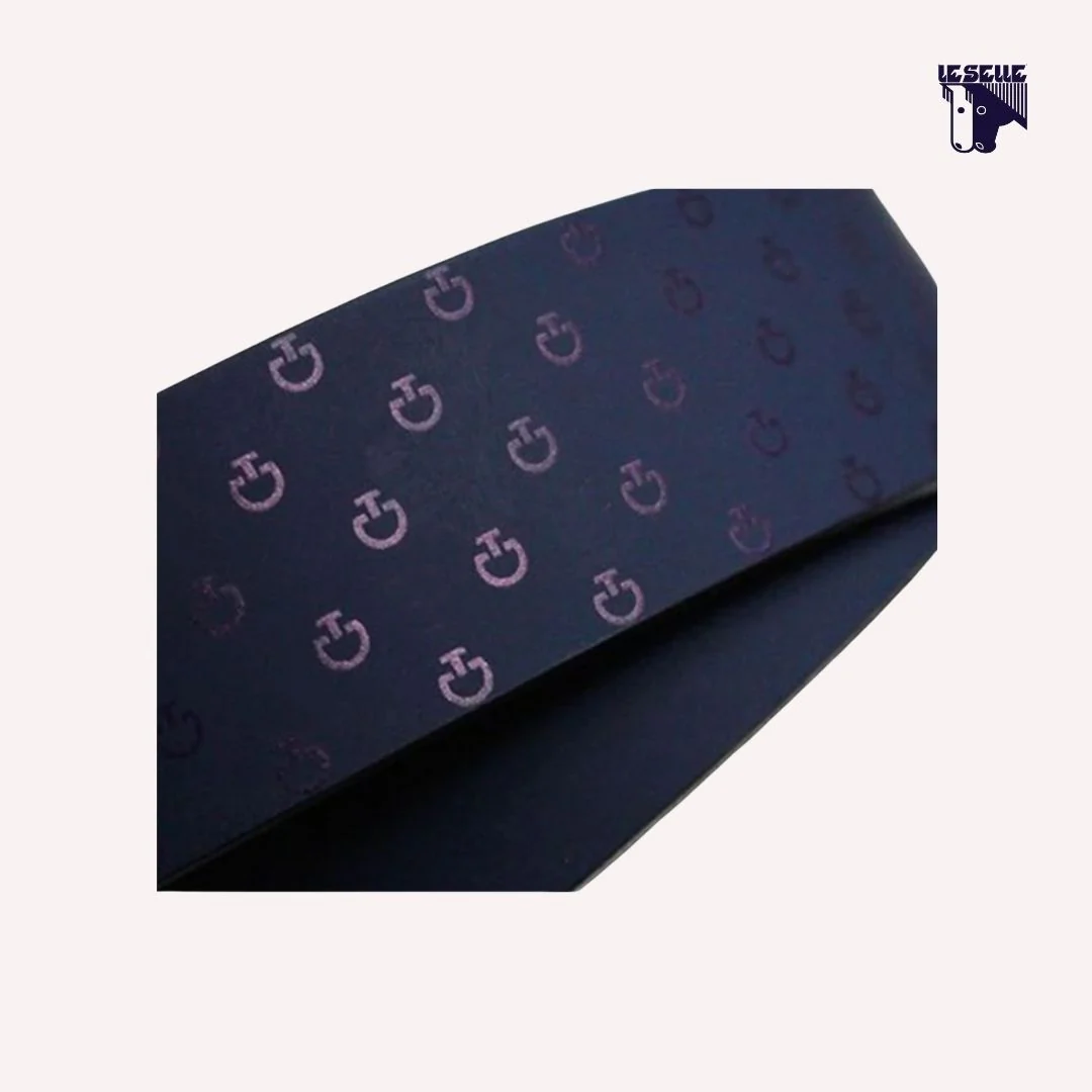 CINTURA CAVALLERIA TOSCANA IN GOMMA - BLU - immagine 3