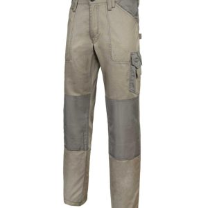 Pantalone poly/cotone 240gr beige con tasconi