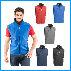 Gilet Smanicato Softshell da lavoro tempo libero “Myday Sottozero Chrono”