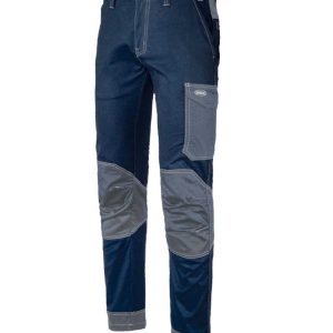 Pantalone stretch blu / grigio 245 gr.