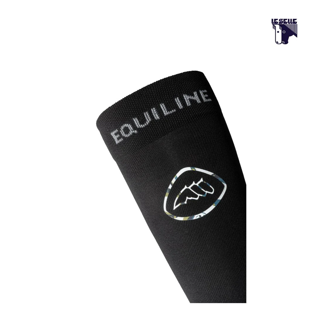 CALZINI UNISEX EQUILINE EQEPRIT - NERO - immagine 3