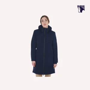 PIUMINO EQUESTRO LUNGO - BLU