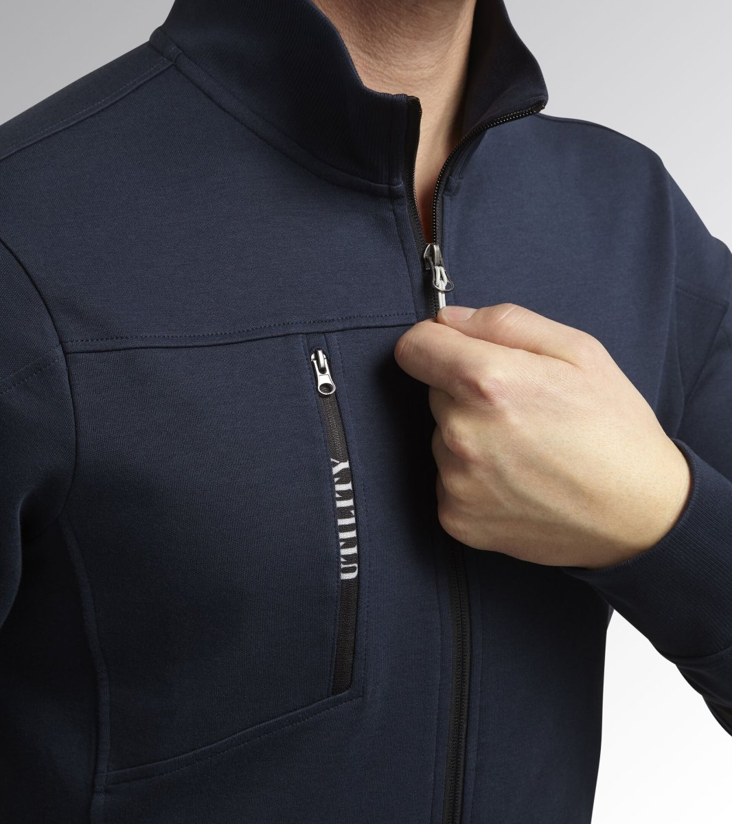 FELPA DIADORA SWEATSHIRT ZIP LITEWORK - immagine 5