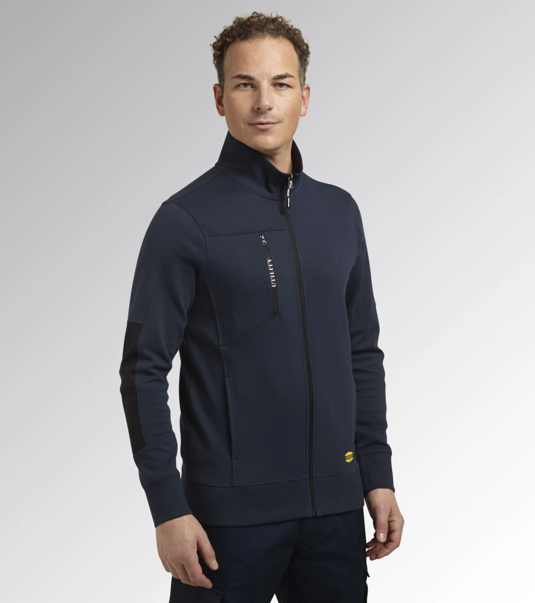 FELPA DIADORA SWEATSHIRT ZIP LITEWORK - immagine 3