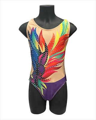 Costume esplosione di colori tg XXS