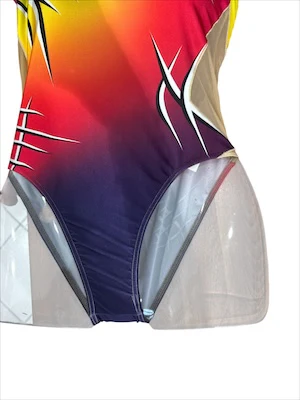 Costume graffi rossi e neri - immagine 4