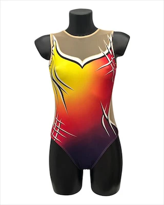 Costume graffi rossi e neri - immagine 2