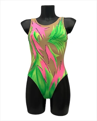 Costume giungla fluo tg S