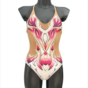 Costume petali rosa tg XS