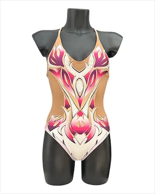 Costume petali rosa tg XS - immagine 2