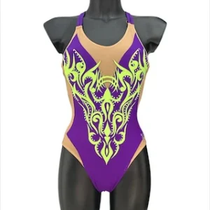 Costume onda viola tg XS