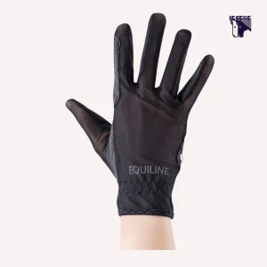 GUANTI ESTIVI UNISEX EQUILINE - NERO