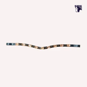 FRONTALINO SILVERLINE TACK - ROSA ANTICO