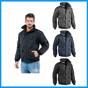 Giubbotto primavera/autunno/inverno maniche staccabili tasche “Sottozero Madrid”