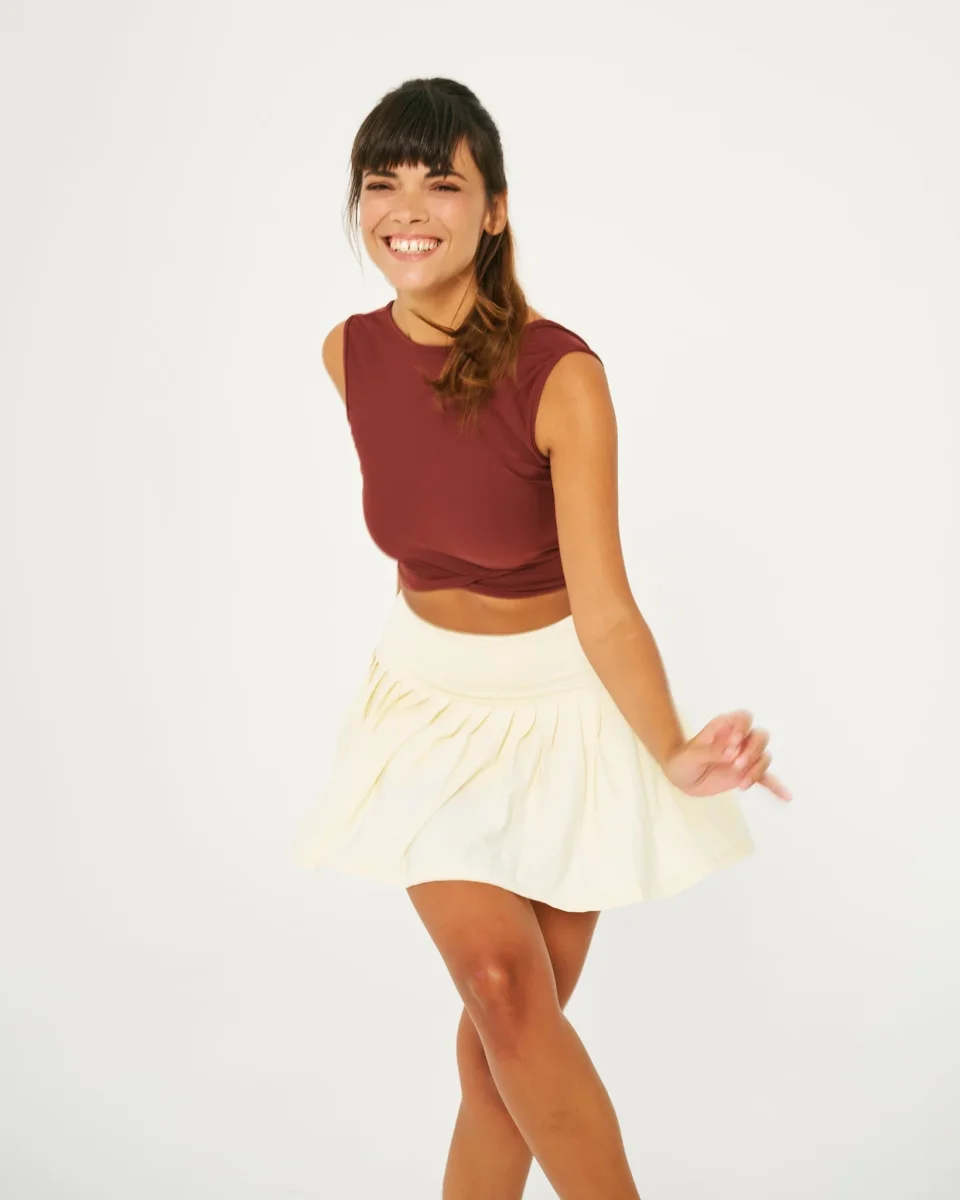 Gonna Tennis Serena Burro - immagine 4