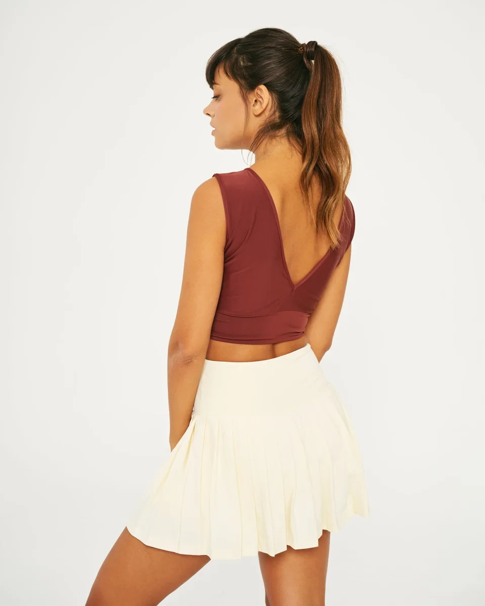 Gonna Tennis Serena Burro - immagine 3