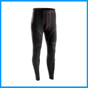 Pantaloni termici elasticizzati a gambe lunghe