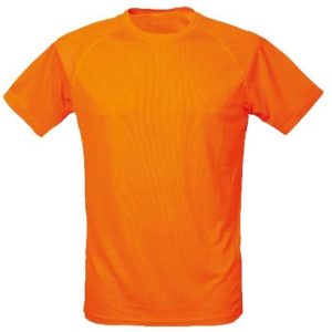 T-shirt sportiva girocollo manica corta