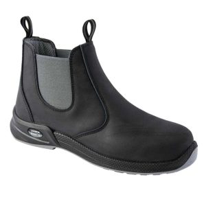 Scarpa pelle nera S3S FO SR ESD