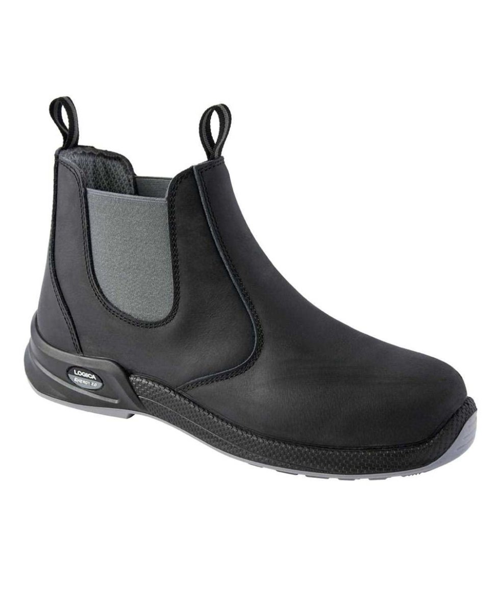 Scarpa pelle nera S3S FO SR ESD - immagine 2