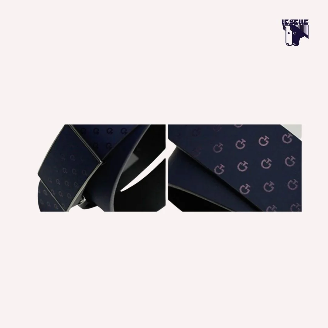 CINTURA CAVALLERIA TOSCANA IN GOMMA - BLU - immagine 4