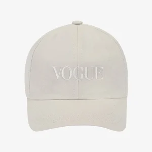 VOGUE Cap Chateau Gray Embroidered Logo