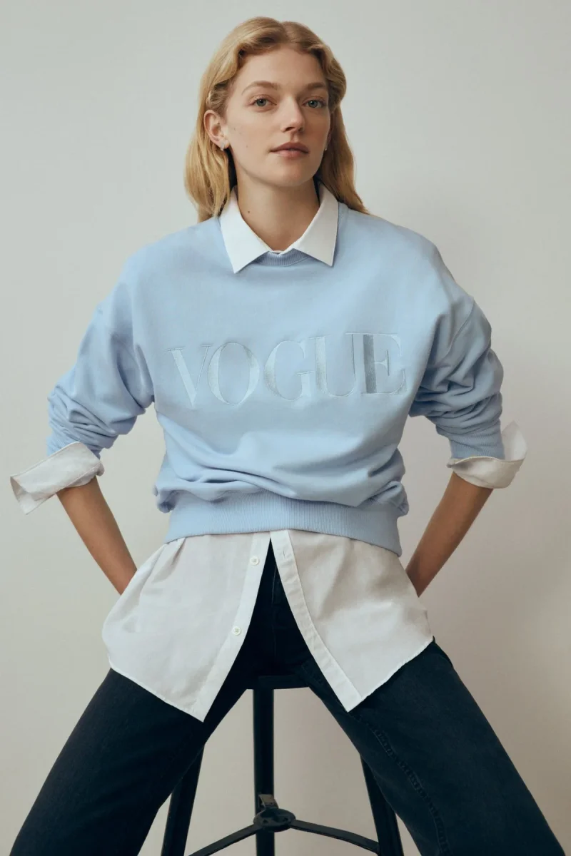 VOGUE Sweatshirt | Tonal Blue - immagine 3
