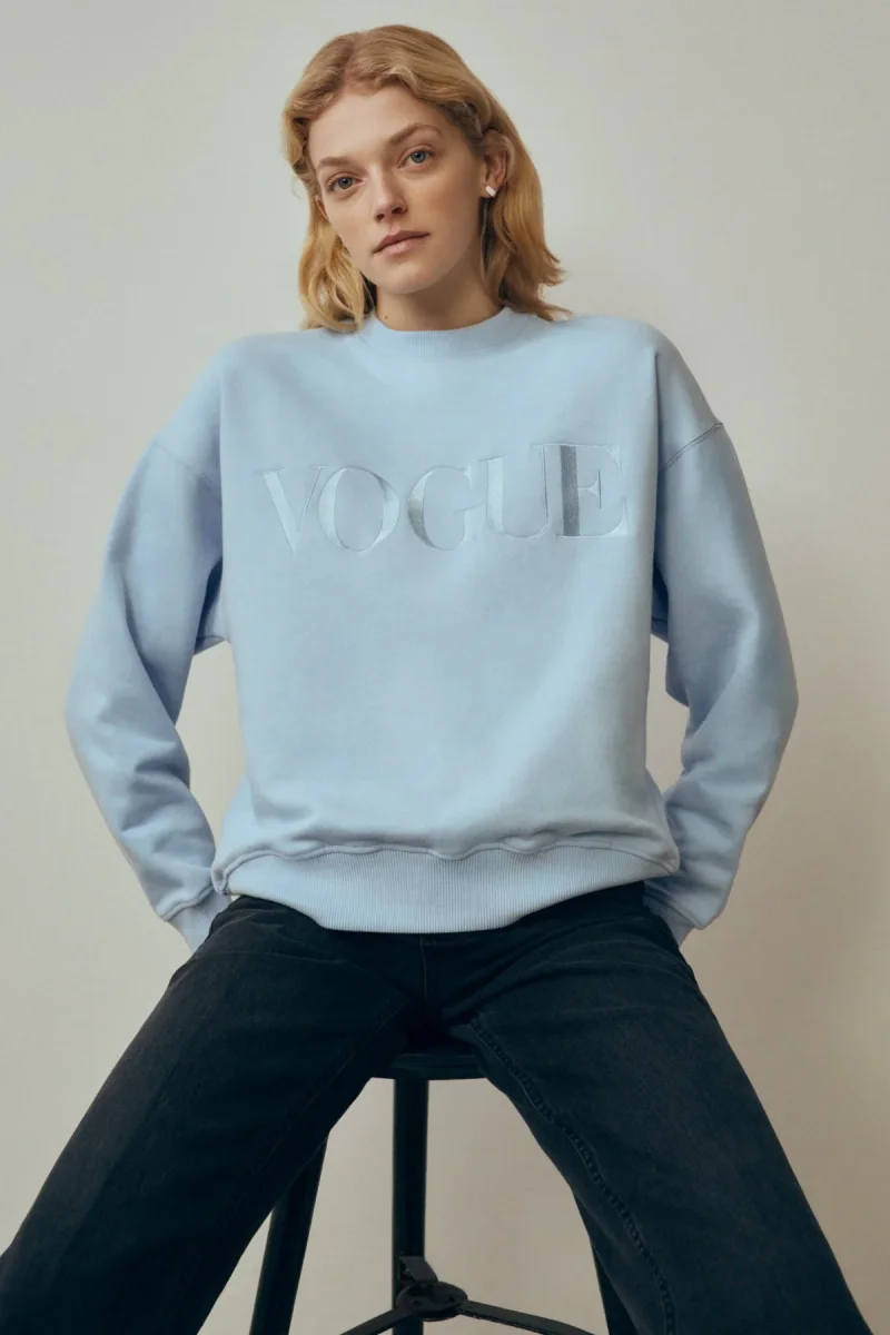 VOGUE Sweatshirt | Tonal Blue - immagine 4