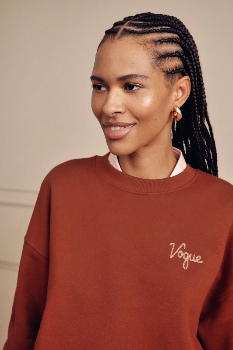 VOGUE Sweatshirt Rusty Red - immagine 3